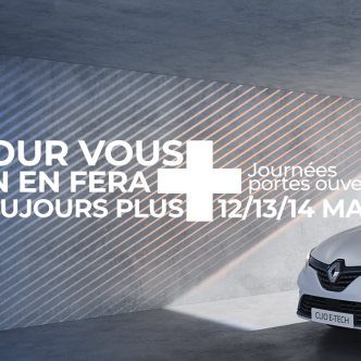 Journées Portes Ouvertes Renault BYmyCAR du 11 au 15 mars 2021