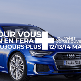 Journées Portes Ouvertes Audi BYmyCAR du 12 au 14 mars 2021
