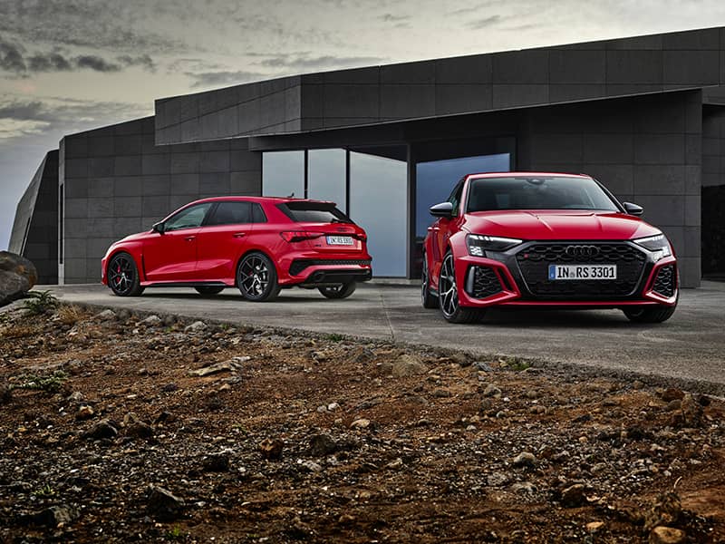 Audi RS3 rouge Bymycar